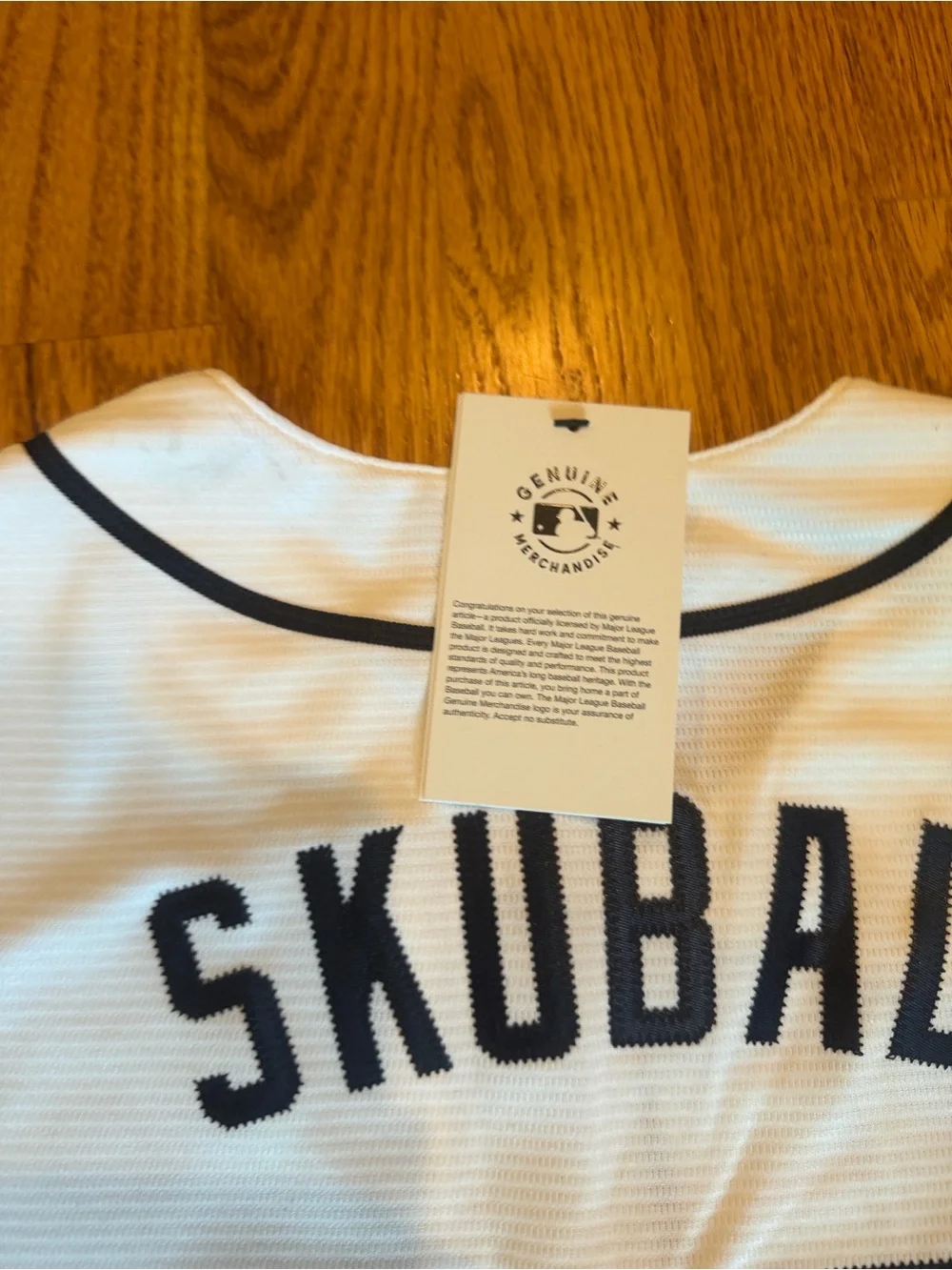 NWT Tarik Skubal Detroit Tigers White Baseball Jersey ⚾️
